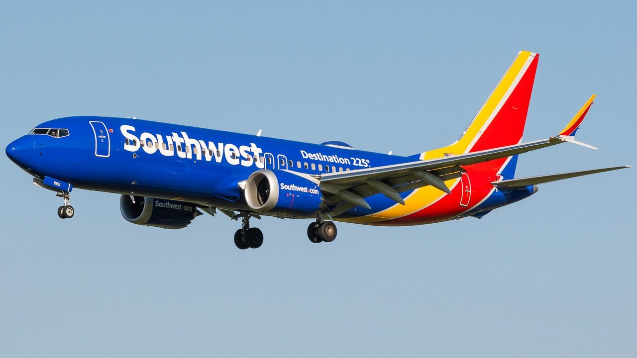 Southwest 737 MAX 8 N8891Q 2023 DTW-BWI 8.19.23 1h25m